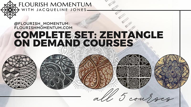 Zentangle Complete Set of Courses